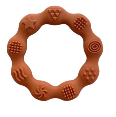TEETHER RING SILICONE RUST