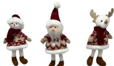 XMAS DECORATION SNOWMAN 15CM