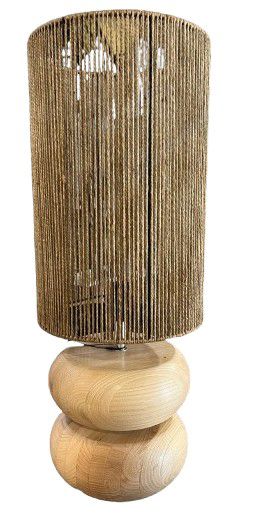 LAMP TABLE INCHANGA DOUBLE BARREL