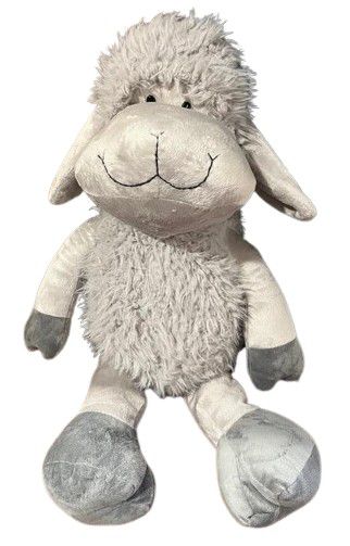 TOY LAMB LARGE GREY 75CM