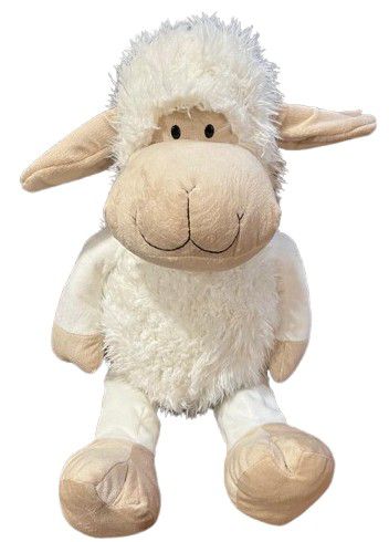 TOY LAMB LARGE WHITE 75CM