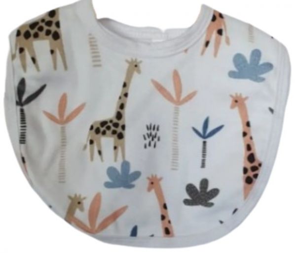 BABY BIB CLASSIC GIRAFFE