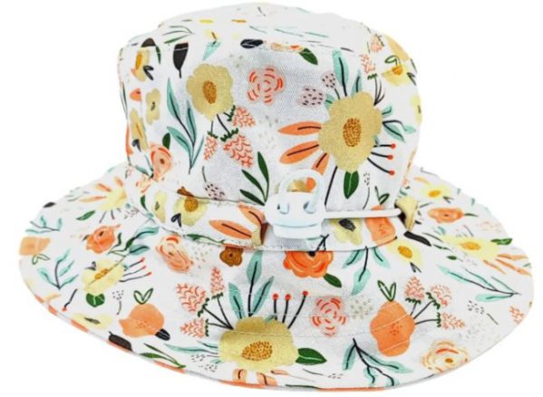 BABY BUCKET HAT REVERSABLE OH SO PRETTY 1-3Y
