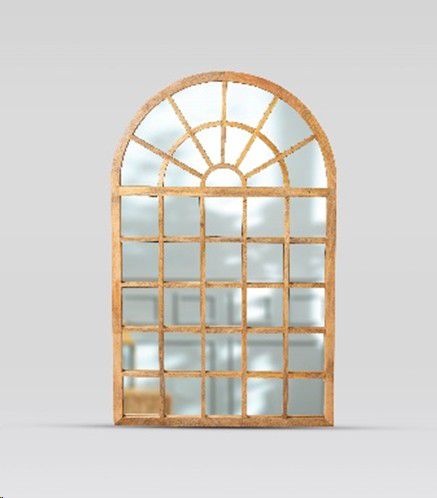 MIRROR WOODEN ARCH 159X5X100