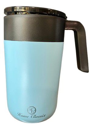 MUG TRAVEL COFFEE BLUE D/WALL 400ML