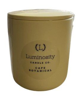 CANDLE L JAR CERAMIC CAPE BOTANICAL