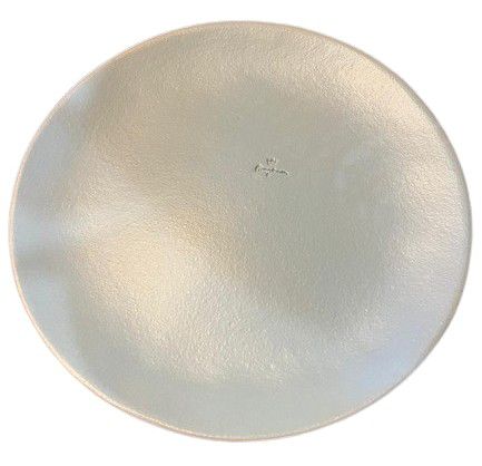 CERAMIC GINGHAM OVAL TERRA SHINY WHITE S