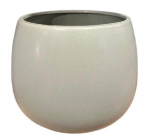 PLANTER ROUND GREEN MATT