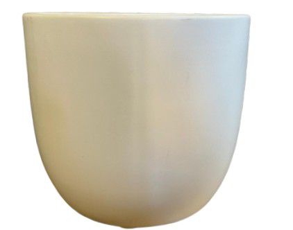 PLANTER WHITE MATT M 16X17