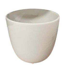 PLANTER WHITE MATT XS 15X14