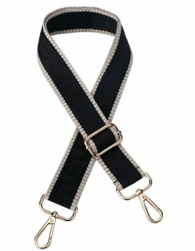 STRAP BAG DESIGNER BLACK & WHITE