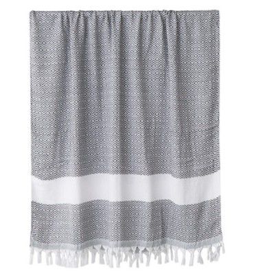 TOWEL TURKISH DIAMOND BLACK