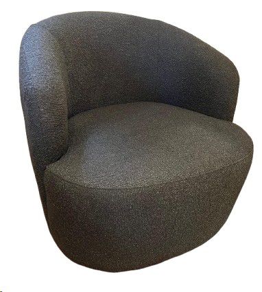 CHAIR SWIVEL SMALL CHARCOAL 17