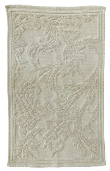MAT BATH FLEUR BUFF 60X100
