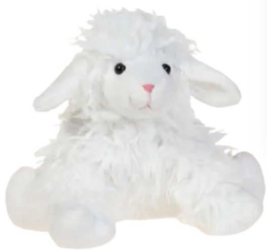 TOY LAMB WHITE 20CM
