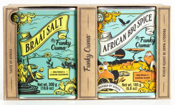 GIFT SET FO TASTE OF AFRICA TIN