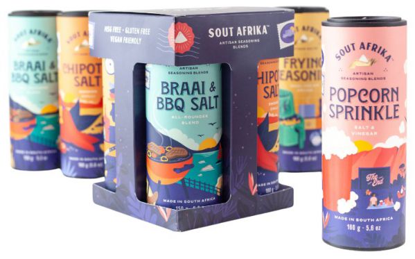 GIFT SET FO SOUT AFRIKA 4/PACK