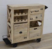 TROLLY MANGO MINI BAR 104X30X100