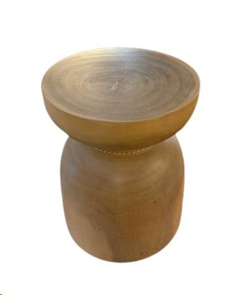 TABLE SIDE SUAR RENDA ROUND BOTTOM 35X35X45