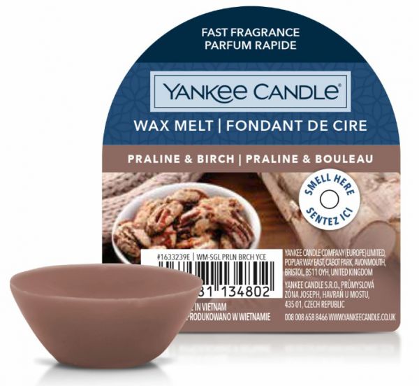 WAX MELT TART PRALINE & BIRCH
