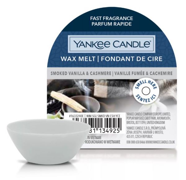 WAX MELT TART SMOKED VANILLA & CASHMERE