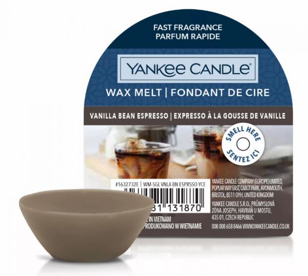 WAX MELT TART VANILLA BEAN ESPRESSO