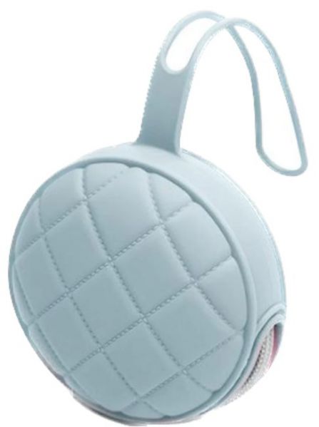 BABY PACIFIER SILICONE ZIPPER CASE LIGHT BLUE