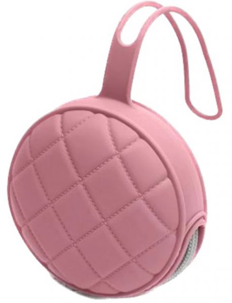 BABY PACIFIER SILICONE ZIPPER CASE ROSE PINK