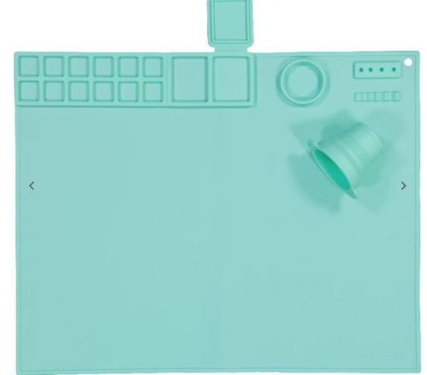 KIDS ART MAT SPLAT & SMUDGE BLUE