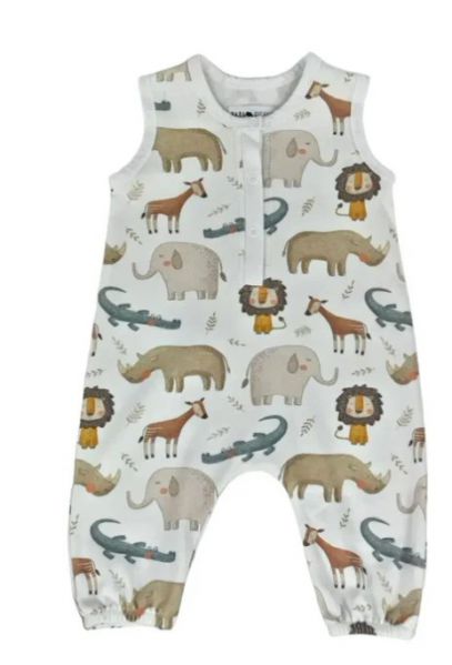 BABY ROMPER HENLEY OKAPI 3-6M
