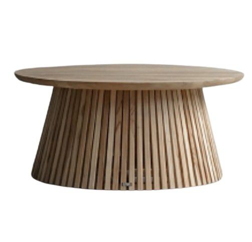 TABLE COFFEE TEAK BAOBAB 90X90X40