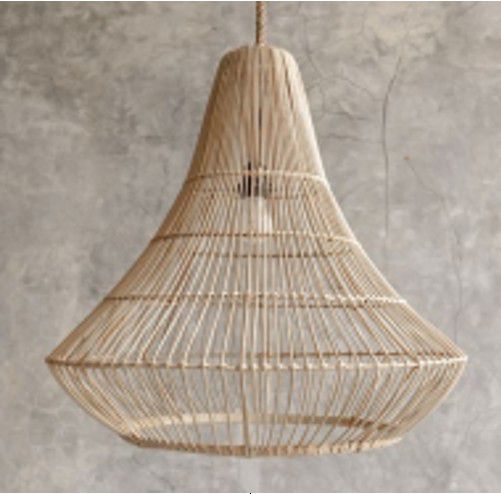 PENDANT RATTAN CAIRO NATURAL 60cm DIA x 59cm H