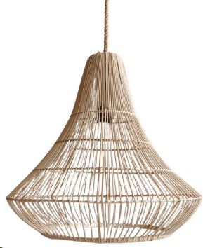 PENDANT RATTAN CAIRO NATURAL 60cm DIA x 59cm H