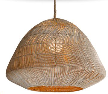 PENDANT RATTAN BELLA NAT 55cm DIA x 43cm H