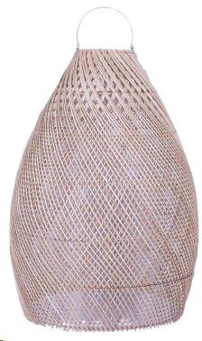 PENDANT RATTAN TULIP 50cm DIA x 72cm H