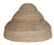 PENDANT SEAGRASS DOME 60cm DIA x 40cm H