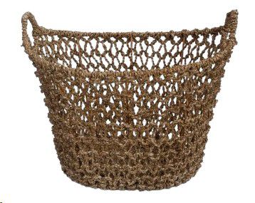 BASKET SEAGRASS TRAPESIUM 32X46X30
