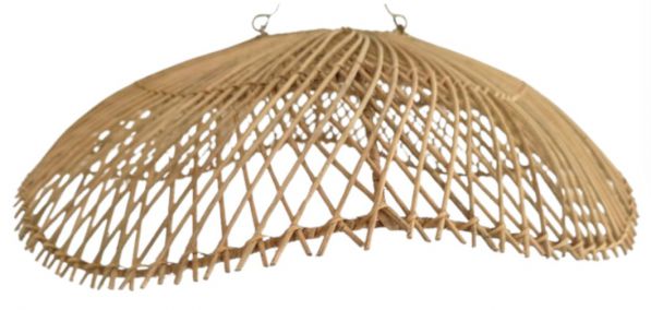 PENDANT RATTAN MASON NATURAL M 62cm DIA x 13cm H