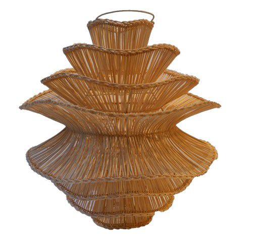 PENDANT RATTAN BALERINA NAT SET OF 3