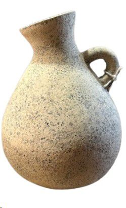 VASE TERRACOTTA CLASSIC FIRE WHITE L 30X30X47