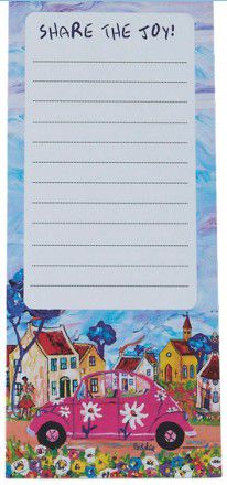 SHOPPING LIST BEETLE PINK