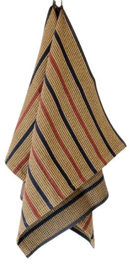 TOWEL KITCHEN COTTON HONEYCOMB OCHRE