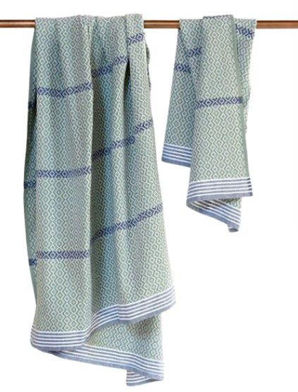 TOWEL BATH SHEET COTTON ITAWULI PINE GREEN 105X180