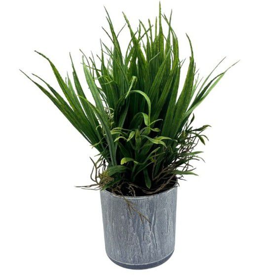 PLANT POT GRASS 24CM