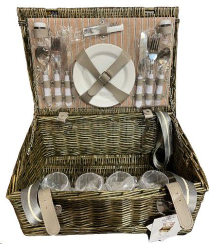 BASKET PICNIC QUARTET 4 PERSONS
