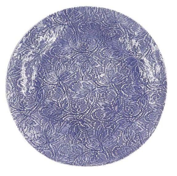 WONKI DINNER PLATE MIX BLUE 28CM