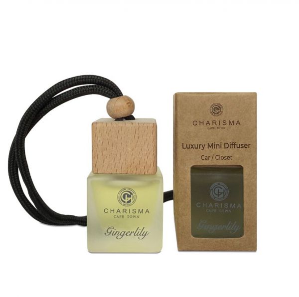 FRESHNER CAR C WOODEN TOP GINGERLILLY
