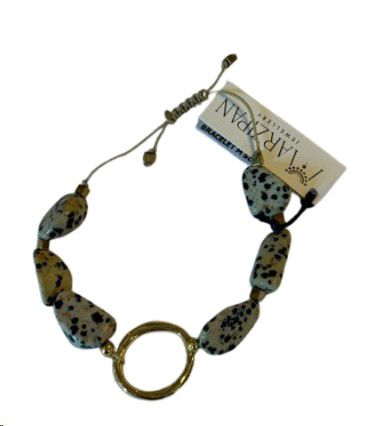 BRACELET M SLIDING PEBBLE STONE