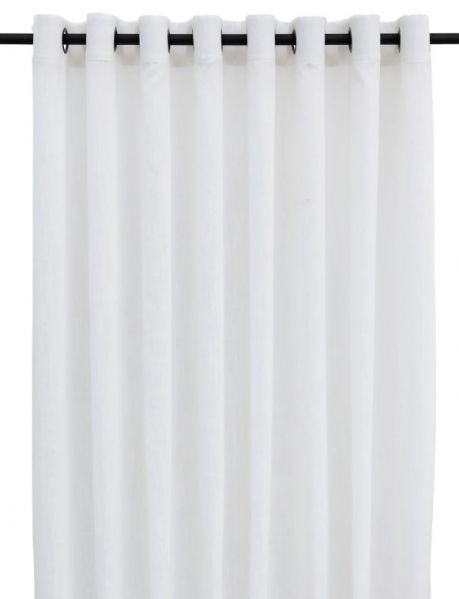 CURTAIN H TABI LINEN UNLINED WHISPER 2.65X2.6