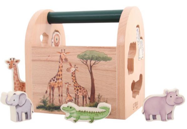 KIDS SHAPE SORTER SAFARI